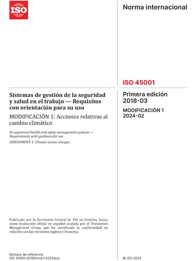 Standards PDF Cover Page